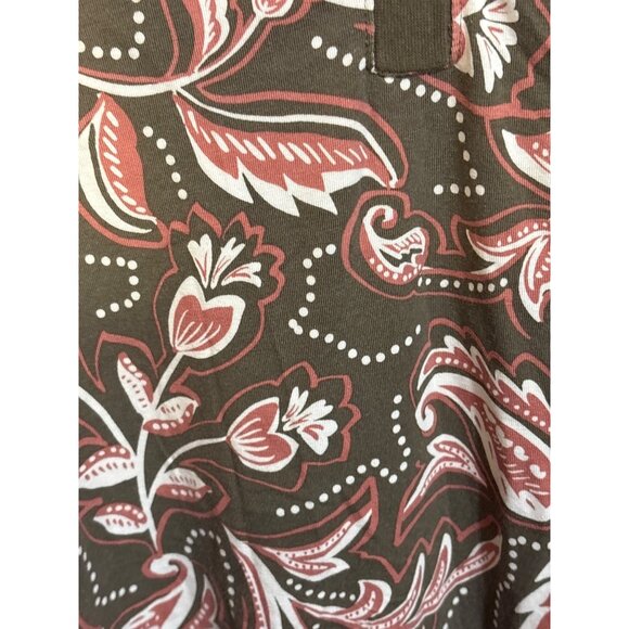 Belle By Kim Gravel 4X Floral Long Sleeve V-Neck Top - Picture 2 of 4